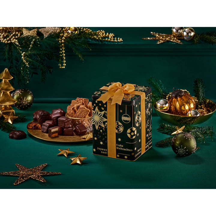 Lebkuchen Schmidt Tin with Ribbon 2025