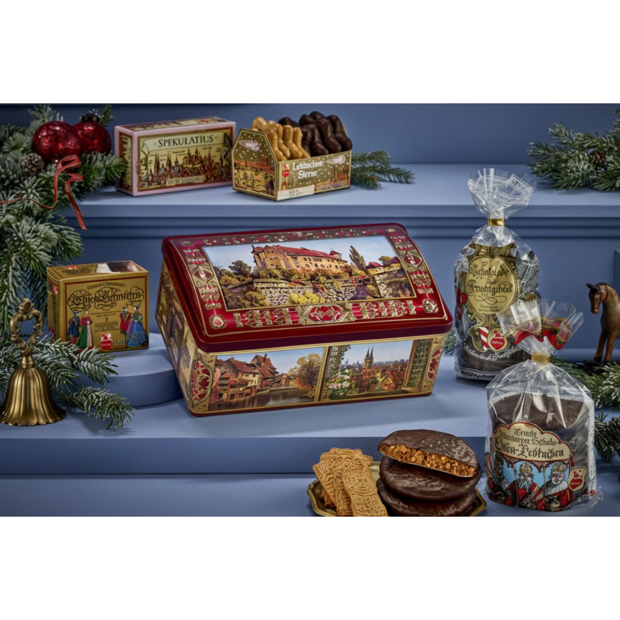 エルセーヌ　ノンセリュクイック　withジュエリーボール Lebkuchen Schmidt Historic Nuremberg Chest 2026 – European Deli