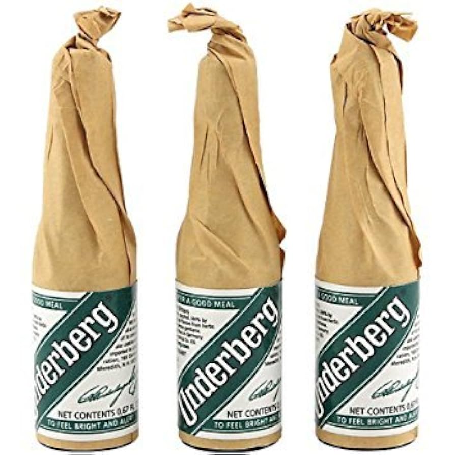 Underberg Herbal Bitters, 3 Bottle Pack