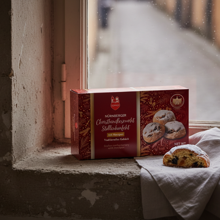 Christmas Market Marzipan Stollen Confectionery by Lebkuchen Schmidt — alternate product view 6
