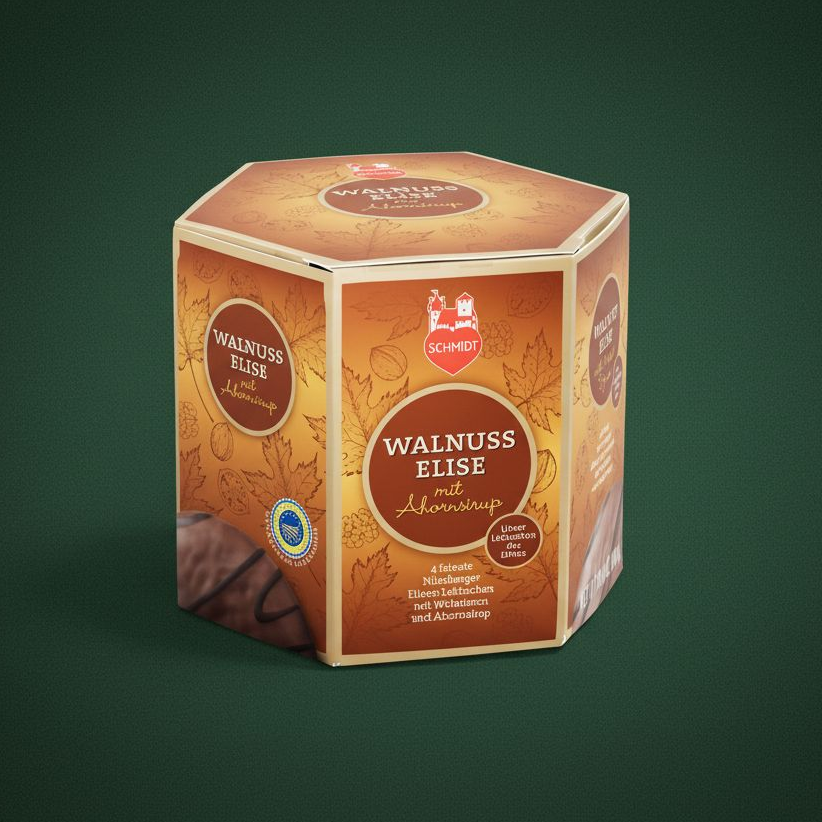 Lebkuchen Schmidt Walnut Elisen w/ Maple Syrup 2026 Lebkuchen of the Year