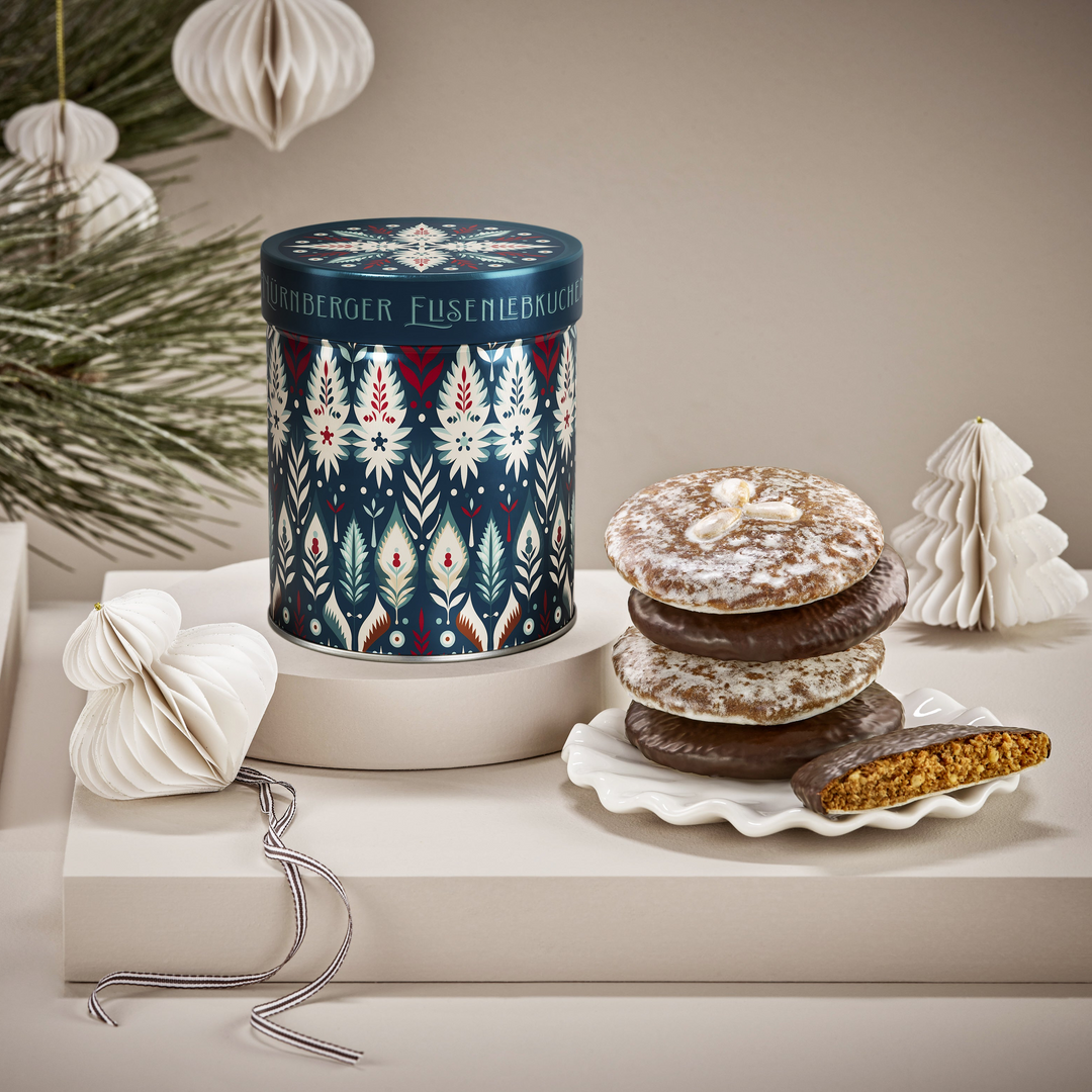 Lebkuchen Schmidt Elisen Gift Tin – Scandinavian Design 2026