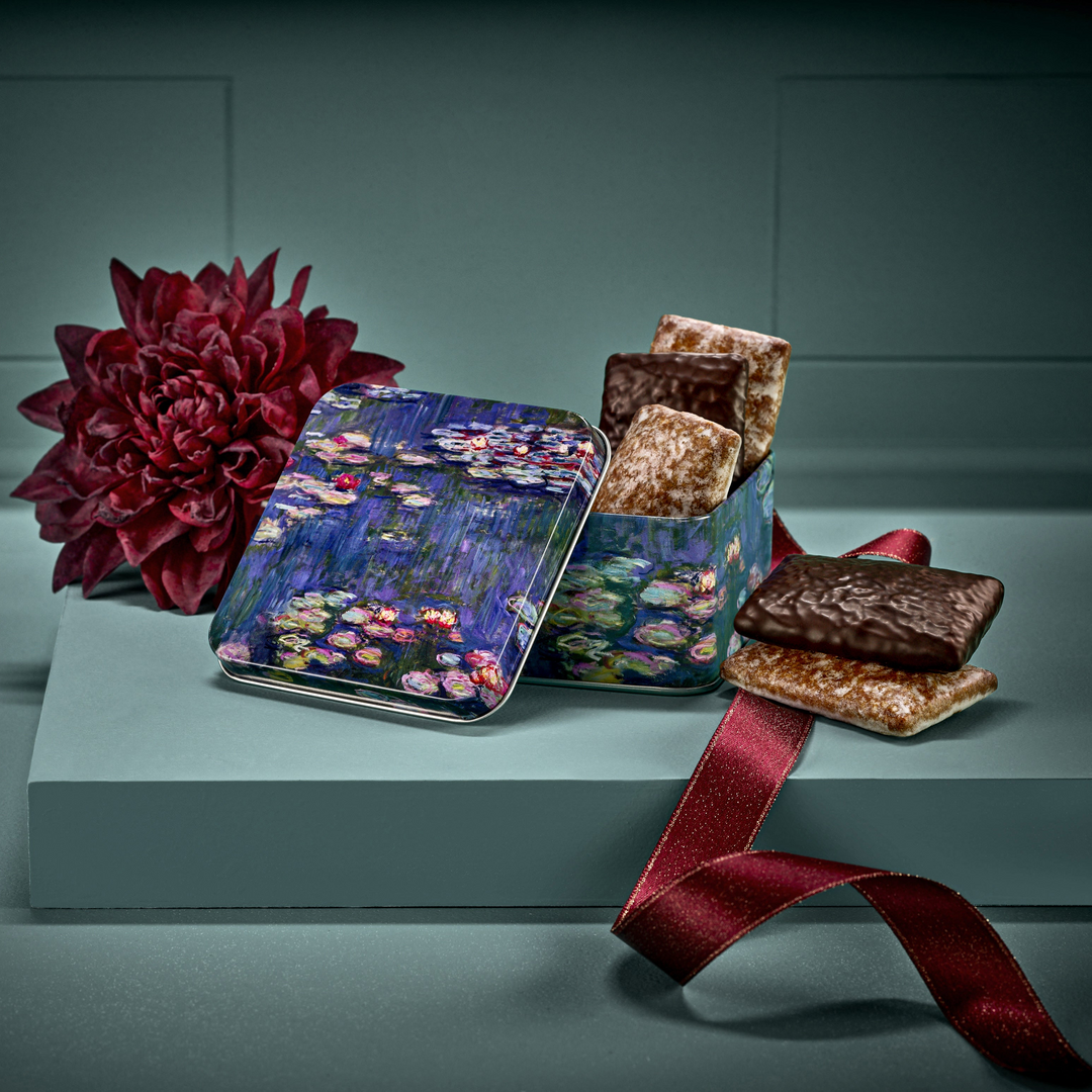 Lebkuchen Schmidt “Monet” Art Tin – Elisen Slices 2026