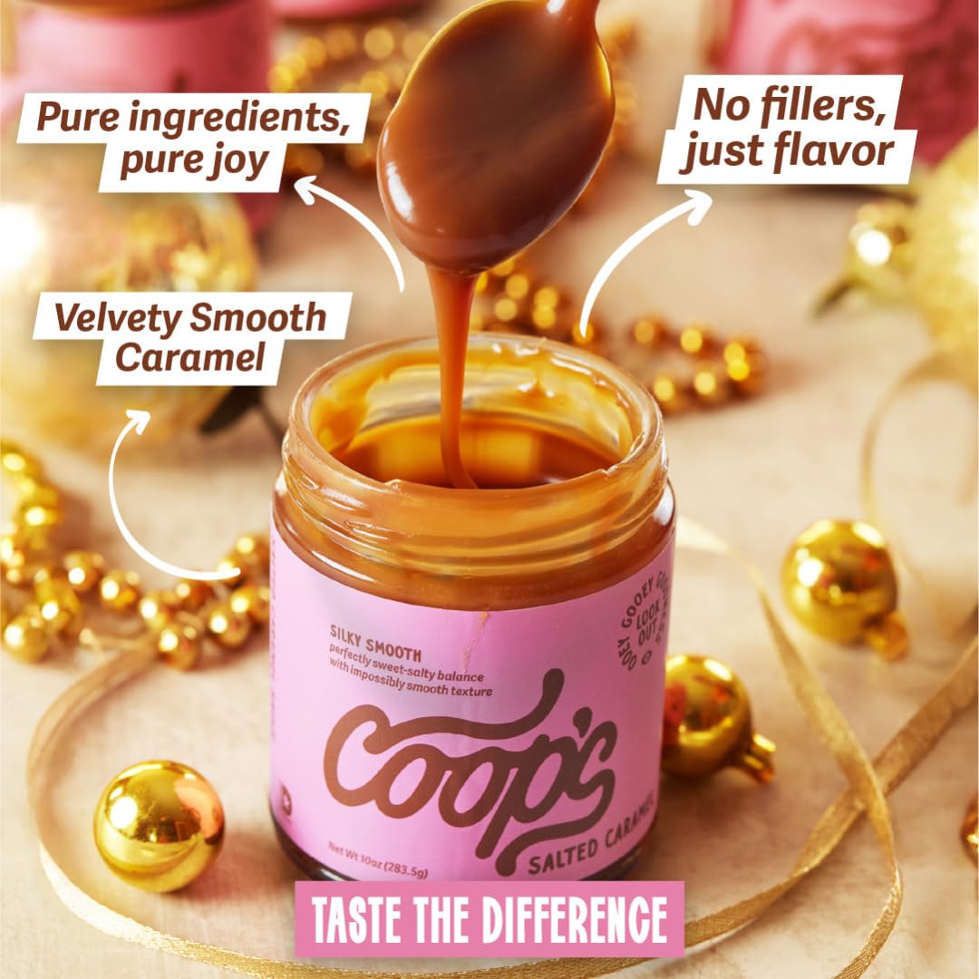 Coop's Salted Caramel Sauce - 10oz Jar