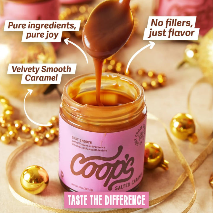 Coop's Salted Caramel Sauce - 10oz Jar