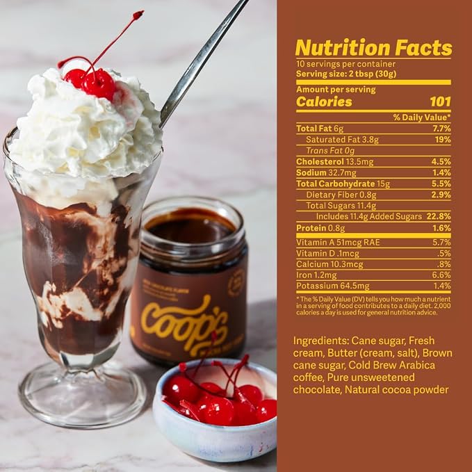 Coop's Cold Brew Mocha Hot Fudge