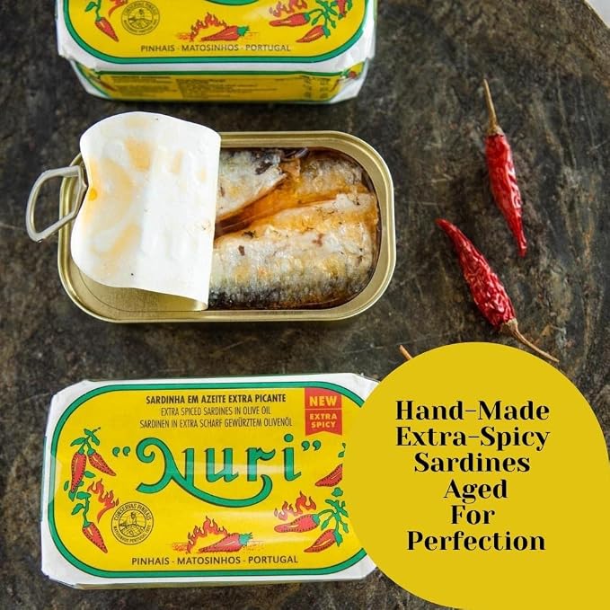 Nuri Extra Spiced Sardines in Olive Oil