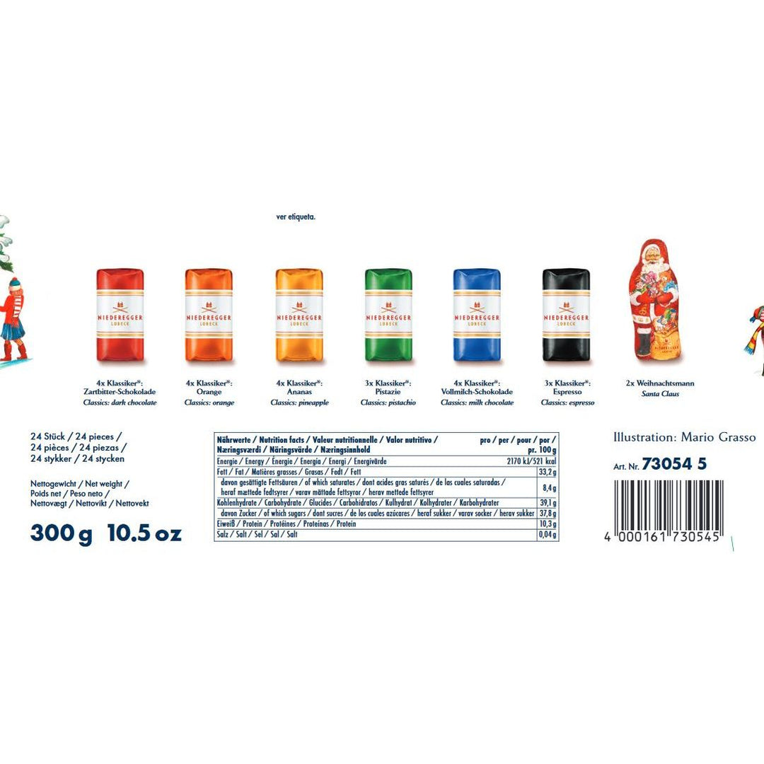 Niederegger Pyramid Advent Calendar