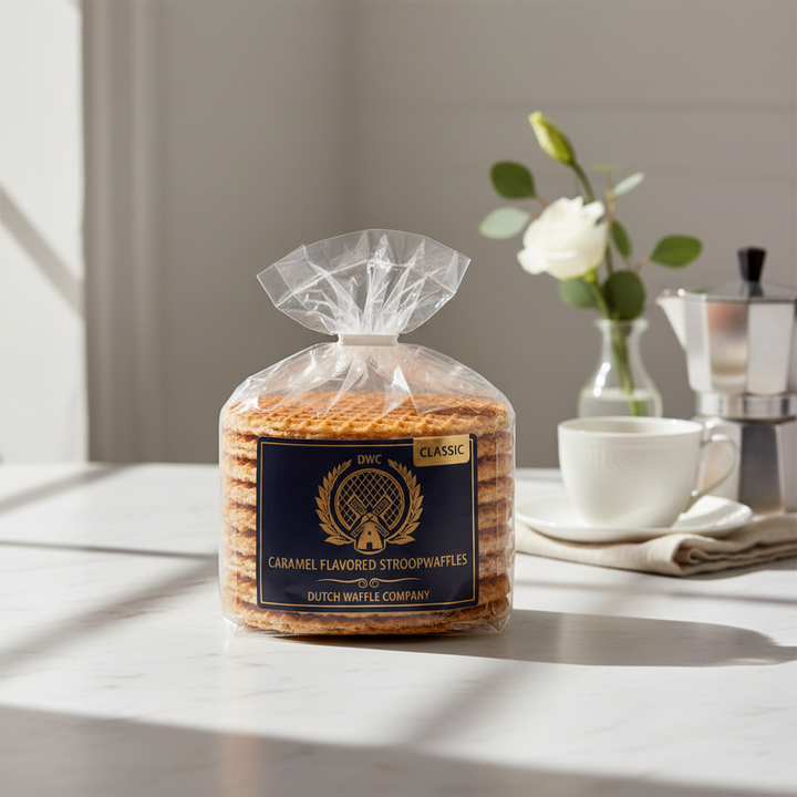 8-Pack Traditional Caramel Stroopwafels