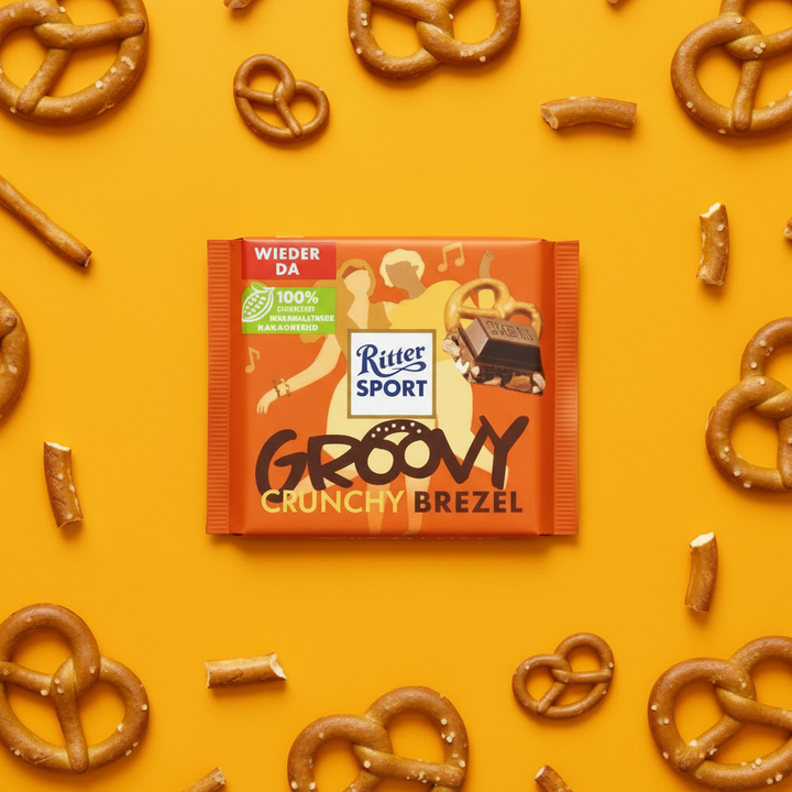 Ritter Sport Groovy Crunchy Brezel