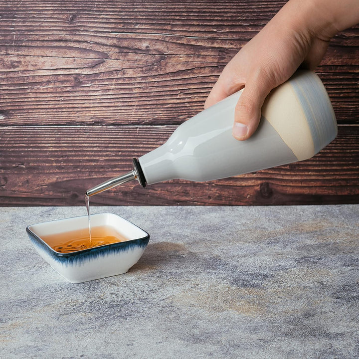 Ceramic Olive Oil Dispenser Bottle - 400ml
