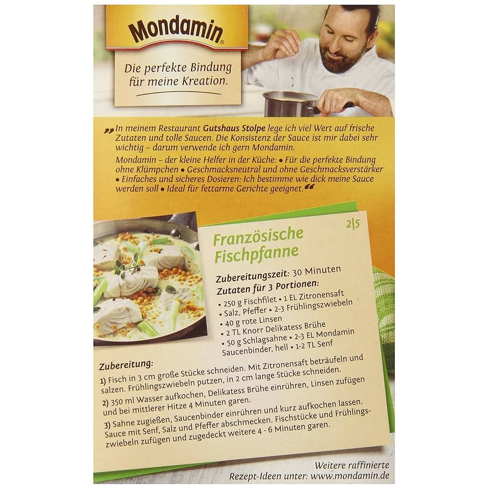 Mondamin Sauce Binder Light