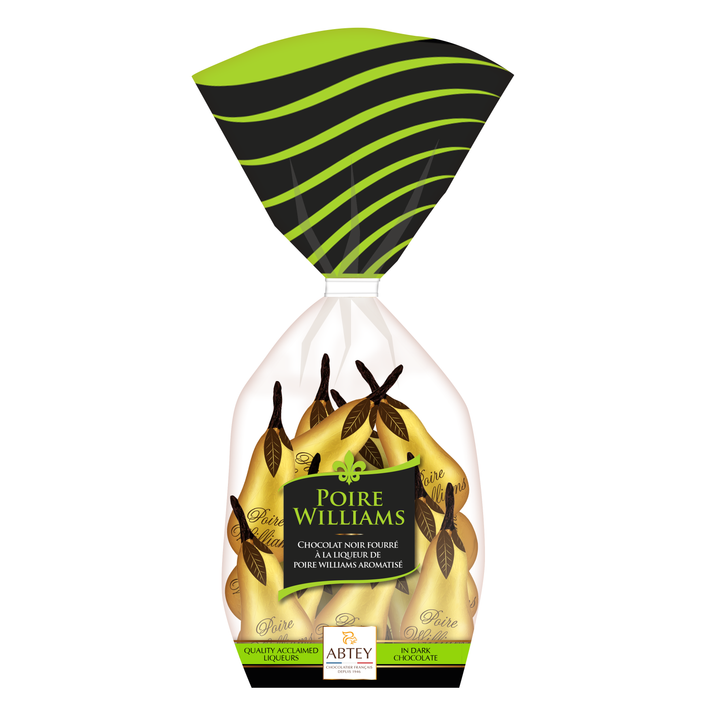 Abtey Chocolatier Royal des Lys Williams Pear in Confectionary Bag
