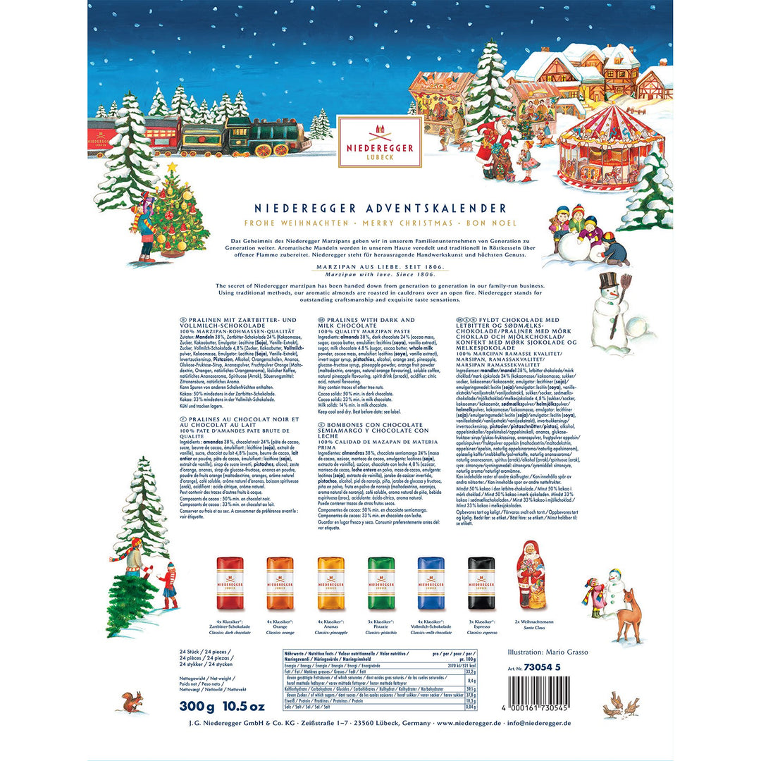 Niederegger Pyramid Advent Calendar