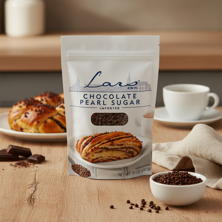 Lars Own Chocolate Pearl Sugar 10oz