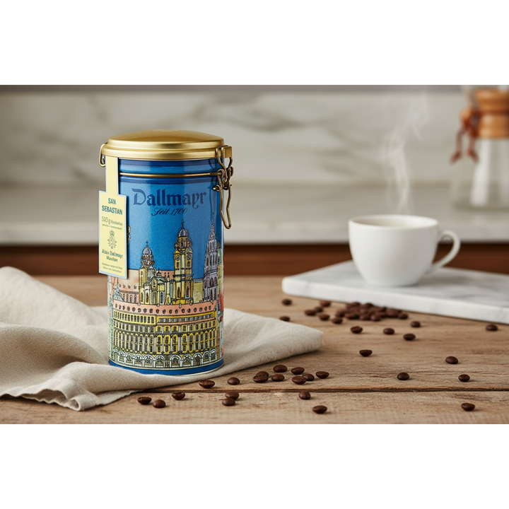 Dallmayr San Sebastian Ground Coffee Tin