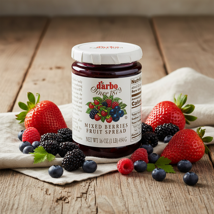 D'Arbo Mixed Berries Fruit Spread