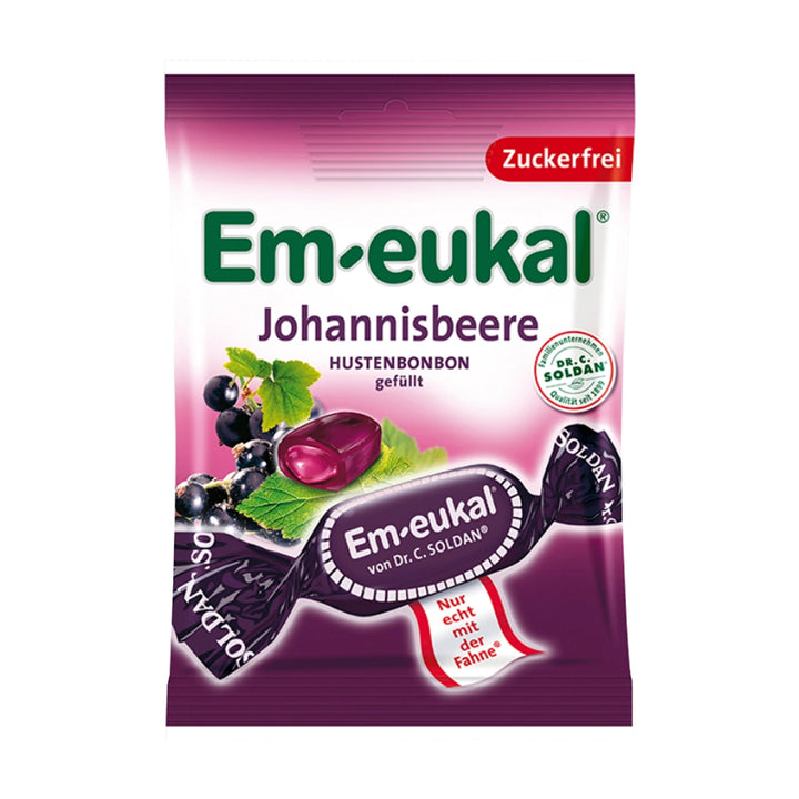 Dr. C. Soldan Em-eukal Currant Sugar-Free Lozenges