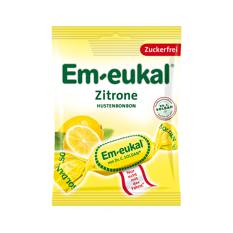 Dr. C. Soldan Em-eukal Lemon Sugar-Free Lozenges