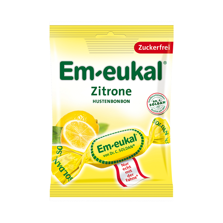 Dr. C. Soldan Em-eukal Lemon Sugar-Free Lozenges