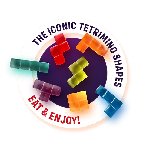 Powerbears Tetris XL Gamer Gummy Box