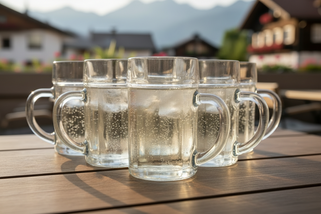 Austrian “Spritzer” Glass – Classic Heuriger Style (¼L)