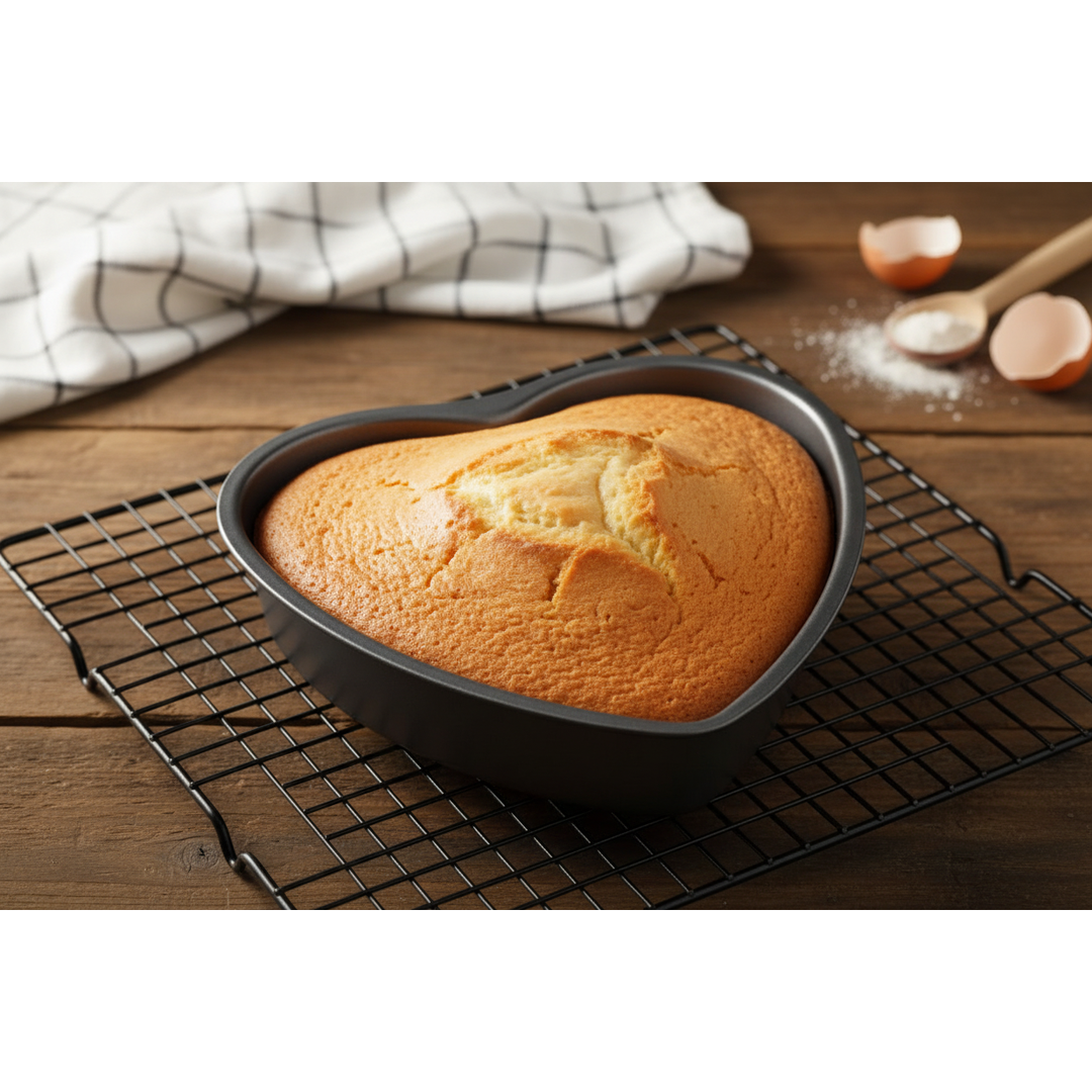 Non-Stick 8" Heart Pan