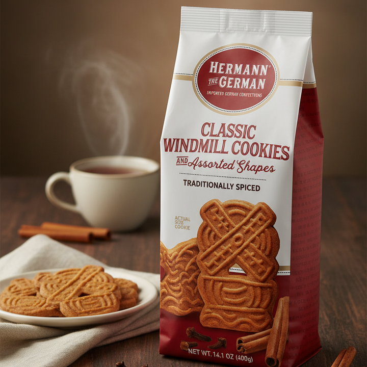 Hermann the German Classic Windmill Cookies