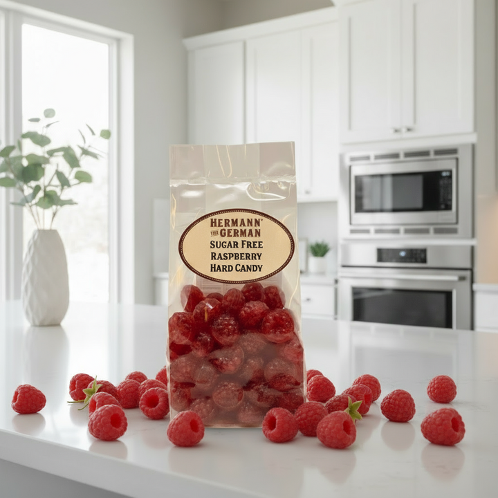 Hermann The German Sugar-Free Raspberry Candy