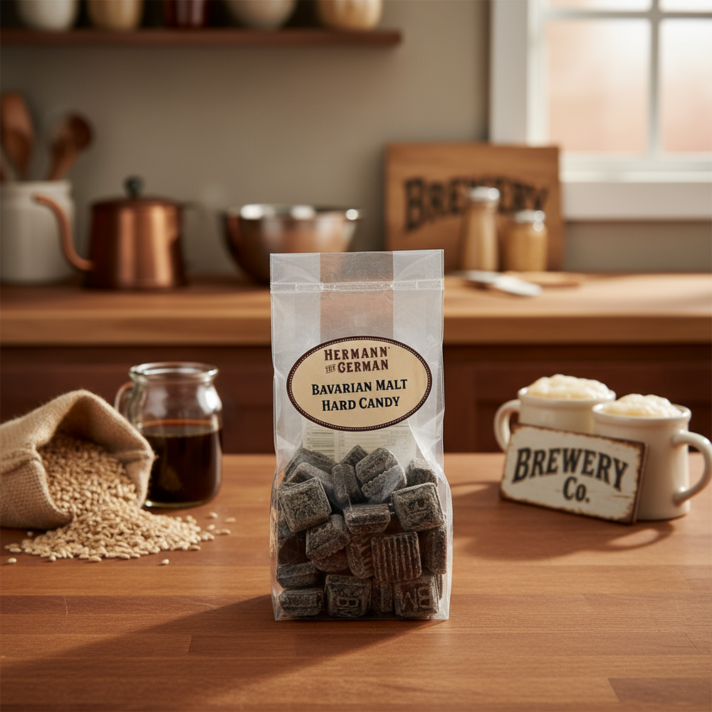 Hermann the German Bavarian Malt Hard Candy