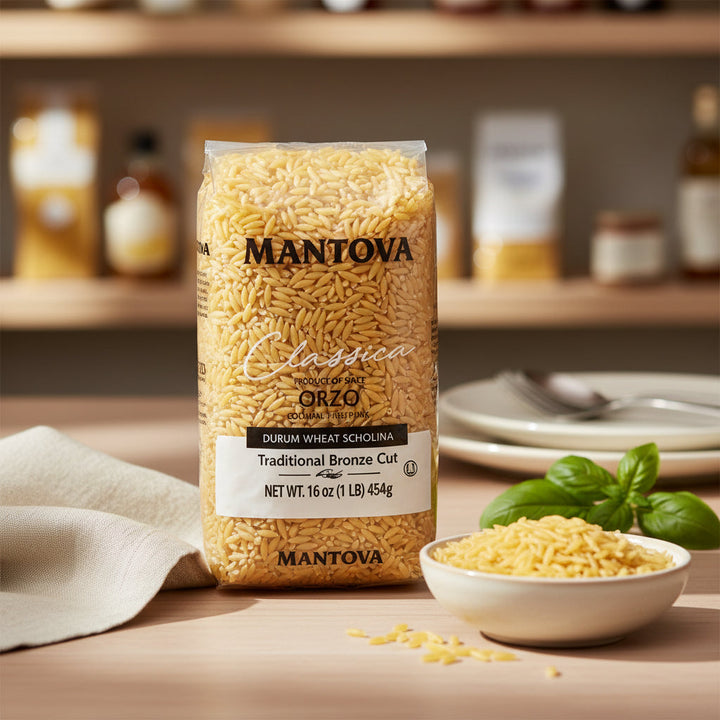 Mantova Bronze Die Pasta Orzo