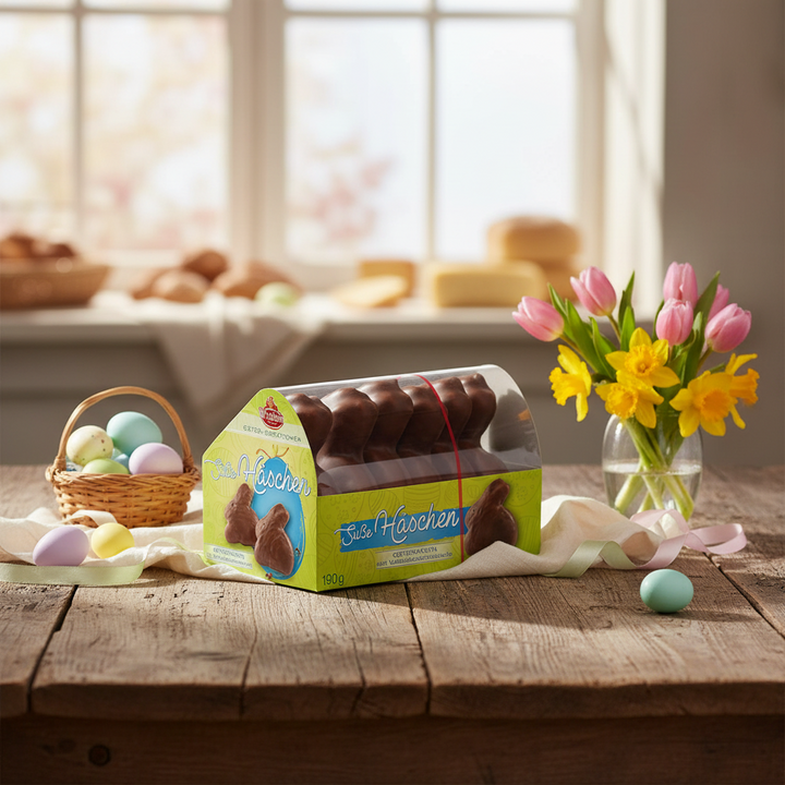 Wicklein Easter Bunnies Covered in Milk Chocolate