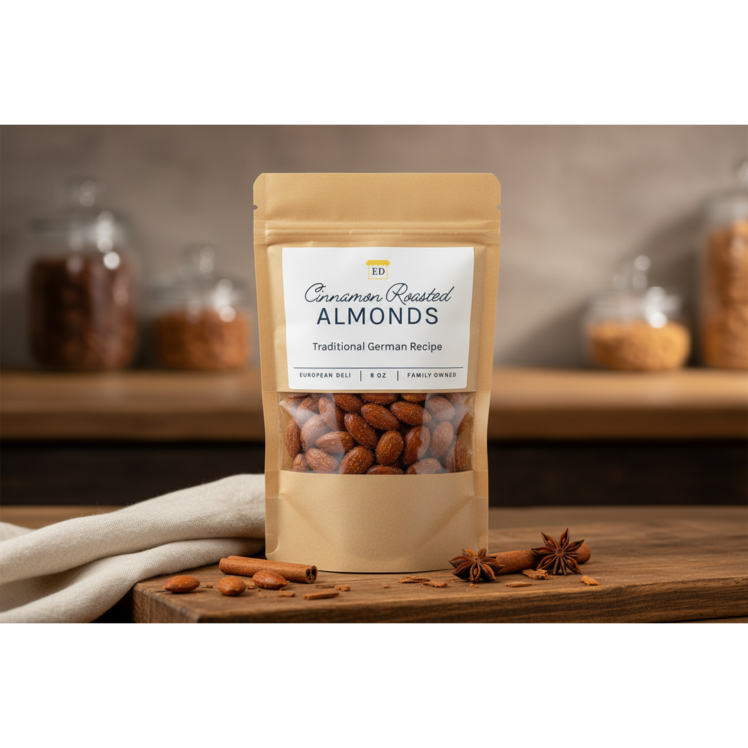 European Deli Cinnamon Roasted Almonds -16 oz