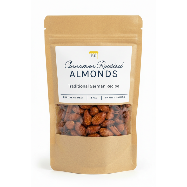 European Deli Cinnamon Roasted Almonds - 8 oz