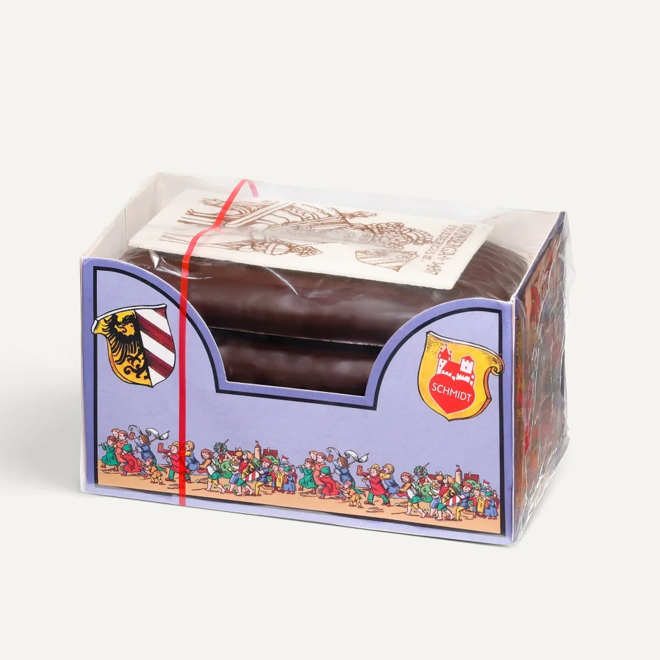 Lebkuchen Schmidt Kaiserlein chocolate-covered gingerbread, four-piece package