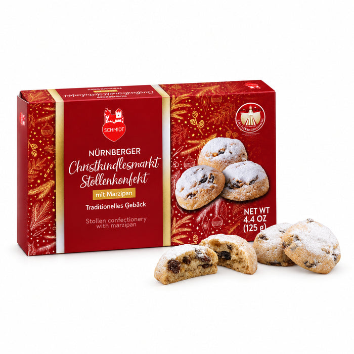 Christmas Market Marzipan Stollen Confectionery