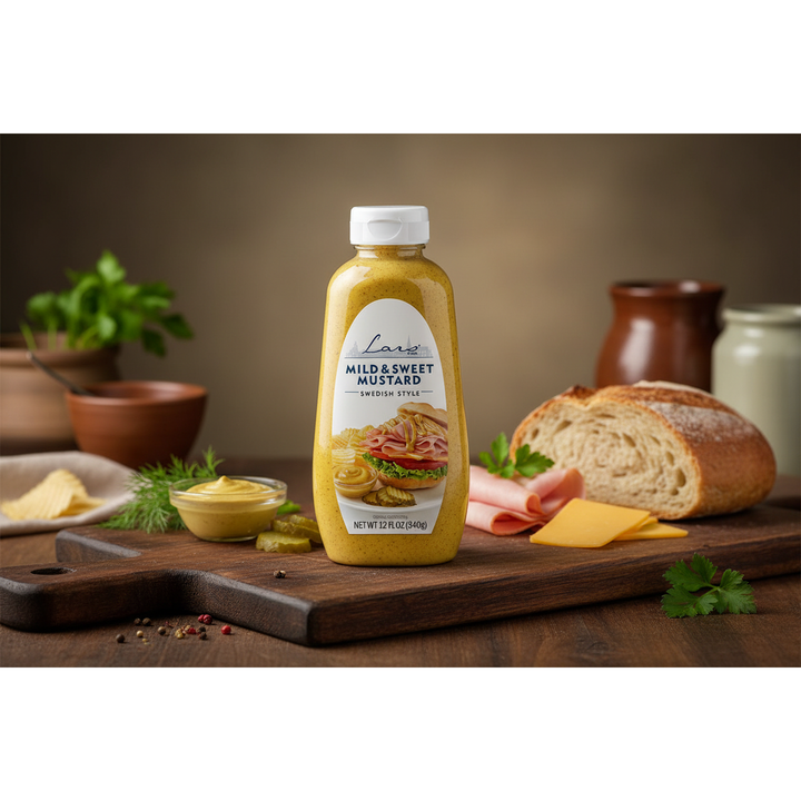 Lars Own Mild & Sweet Swedish Style Mustard