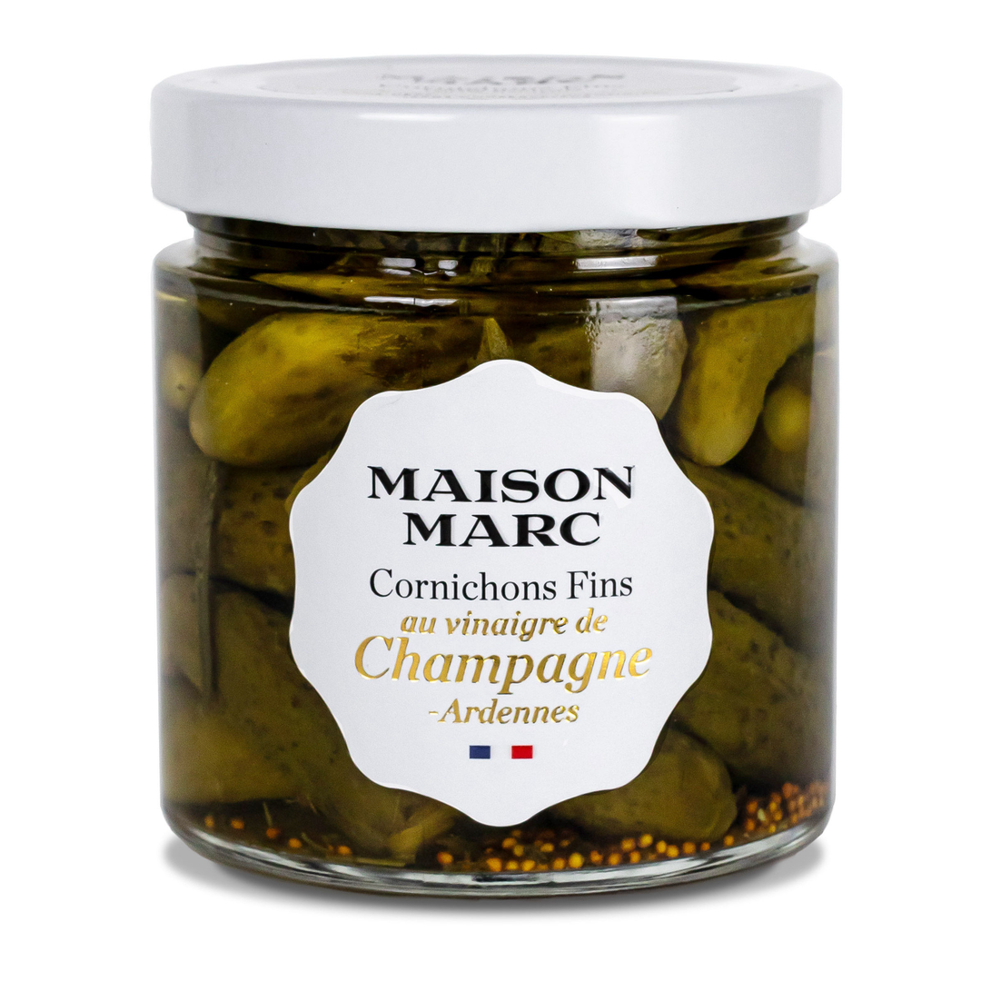 Maison Marc Cornichons with Champagne Vinegar