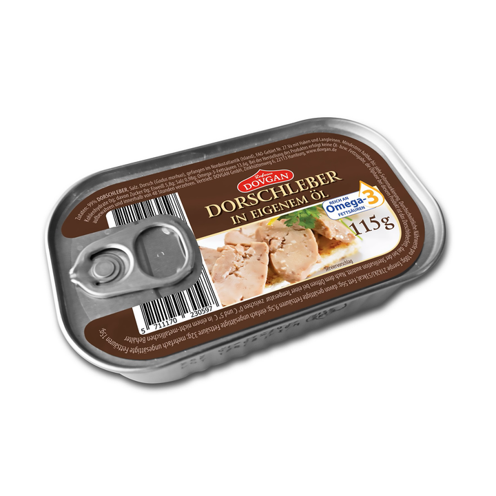 Dovgan Cod Liver in Oil Tin