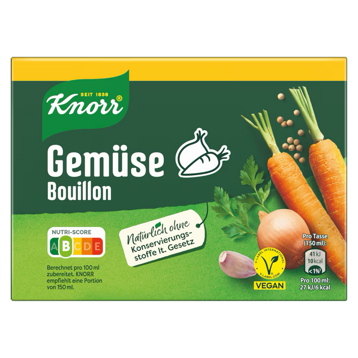 Knorr Vegetable Bouillon Cubes (New)