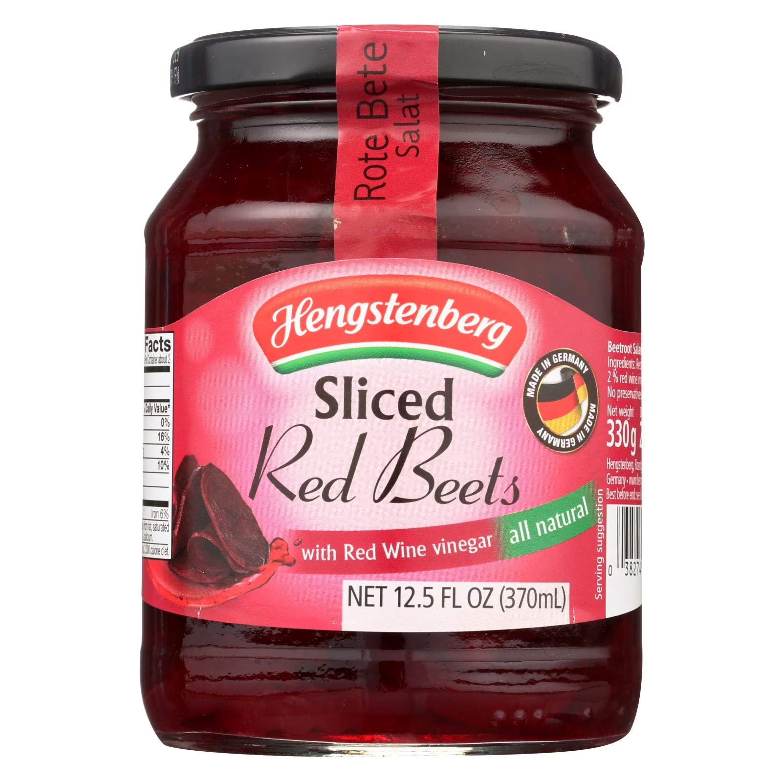 Hengstenberg Sliced Red Beets