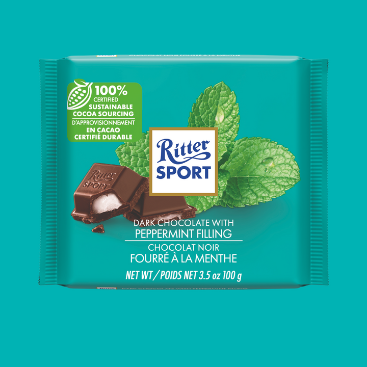 Ritter Sport Peppermint Bar with Peppermint Filling