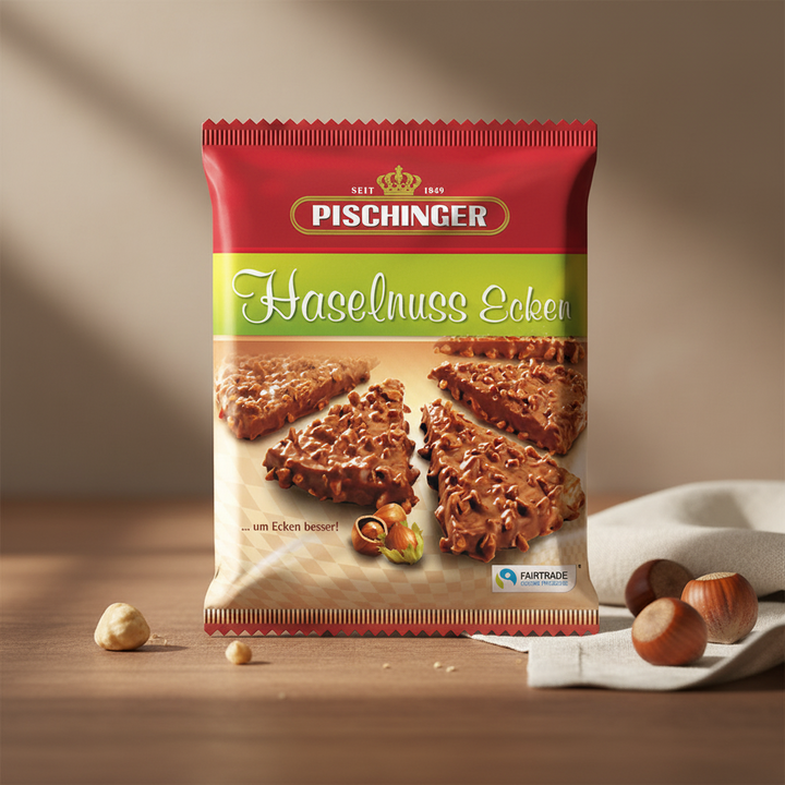Pischinger Hazelnut Wafers with Milk Chocolate