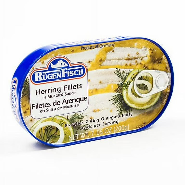 RugenFisch Herring Fillets in Mustard Sauce