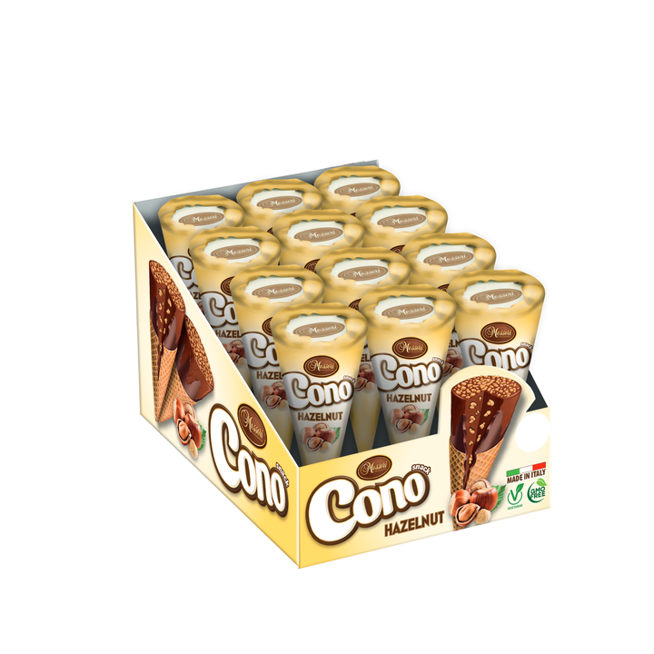 Messori Cono Snack Cones with Hazelnut