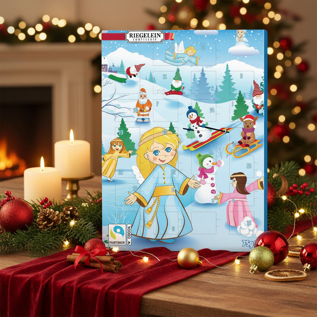 Riegelein Advent Calendar Choose Angel or Christmas Market