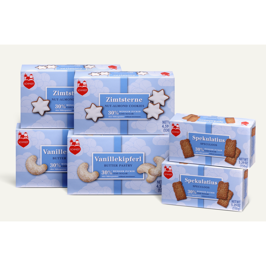 Lebkuchen Schmidt Delicately Sweet Variety with 30% Less Sugar