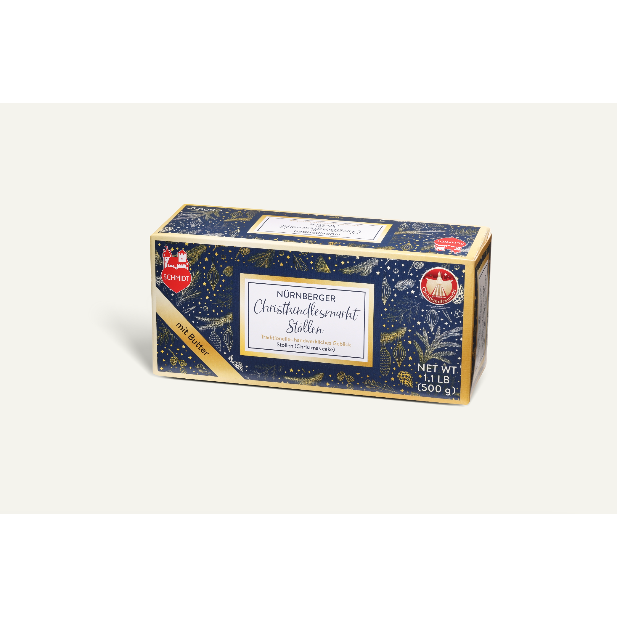 Lebkuchen Schmidt Butter Christstollen, 500 g.