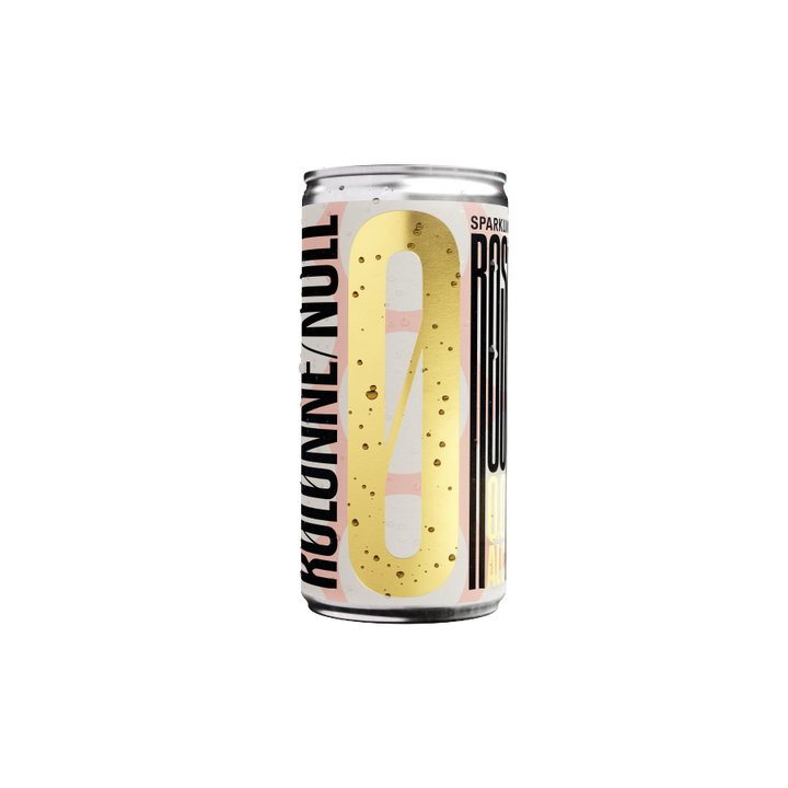 Kolonne Null Rose Sparkling Cans, 4 PACK - (non-alcoholic sparkling wine)