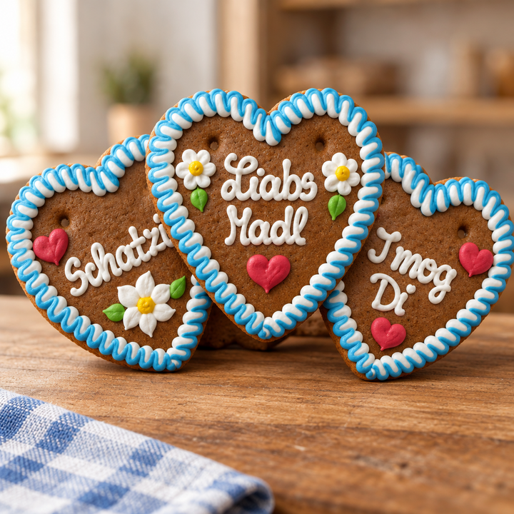 Oktoberfest Lebkuchen Hearts Direct from Munich